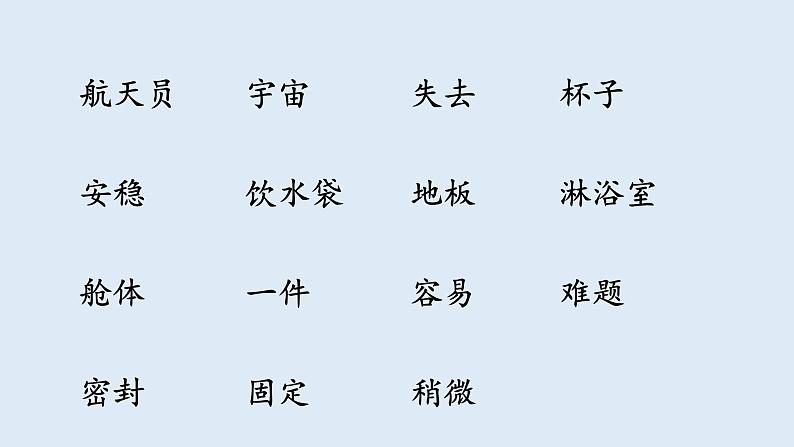 二下18 太空生活趣事多课件第8页