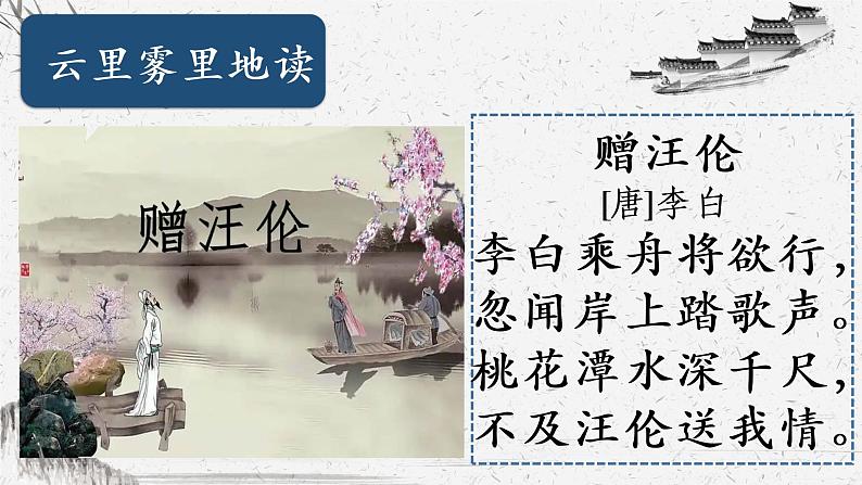 四下22《芙蓉楼送辛渐》课件第4页