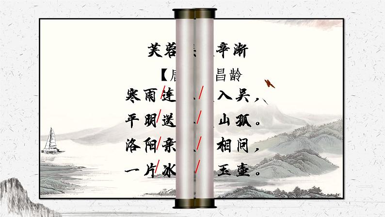 四下22《芙蓉楼送辛渐》课件第8页