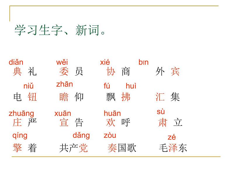 六年级语文（部编版）07.开国大典教学课件第5页