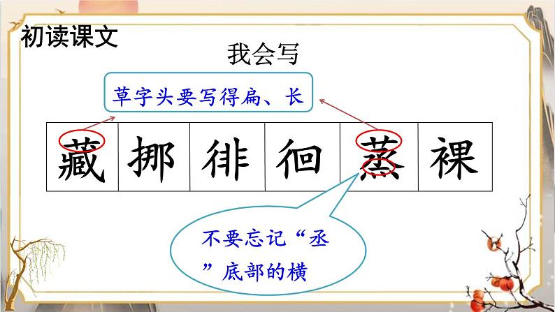 统编6年级语文下册 第三单元 8 匆匆 PPT课件07