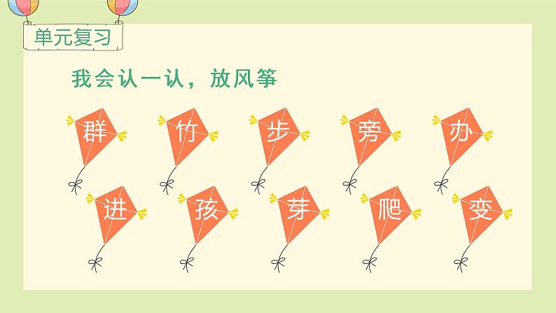 小学语文一年级上册（教学课件）语文园地八第1页