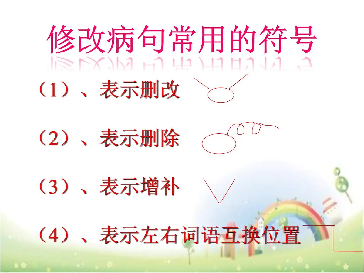 六年级上册语文人教部编版 修改病句 课件第4页