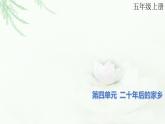 部编版小学五年级语文上册第四单元二十年后的家乡同步作文课件