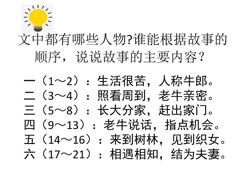 五年级上册语文人教部编版 10.牛郎织女（一）  课件04