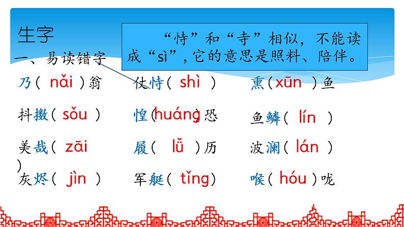 五年级上册语文人教部编版 第四单元复习  课件第2页