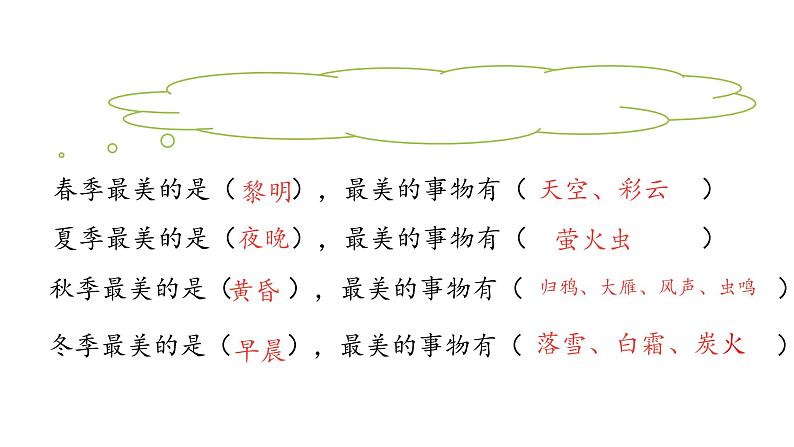 五年级上册语文人教部编版 22.四季之美  课件03