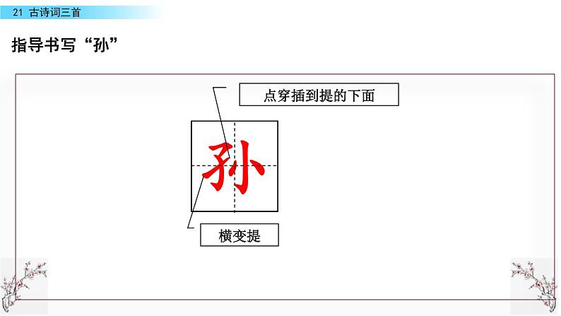 五年级上册语文人教部编版 21.古诗词三首  课件第7页