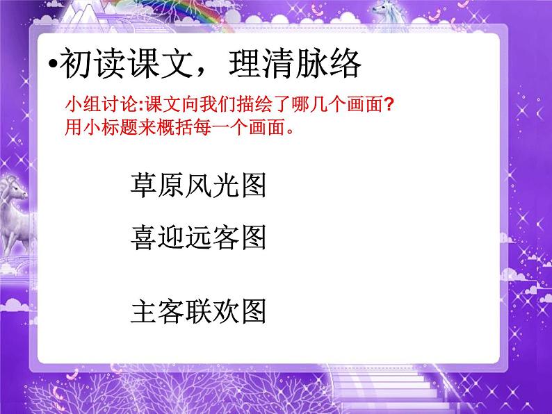 六年级上册语文人教部编版 1.草原  课件08