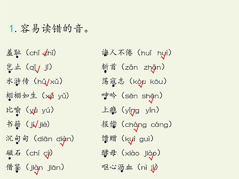 五年级上册语文人教部编版 第八单元复习  课件第2页