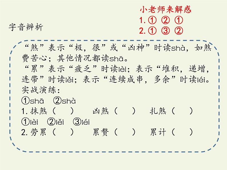 五年级上册语文人教部编版 第八单元复习  课件第4页