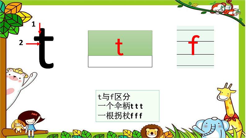 部编版语文一年级上册4d t n l（课件）第7页