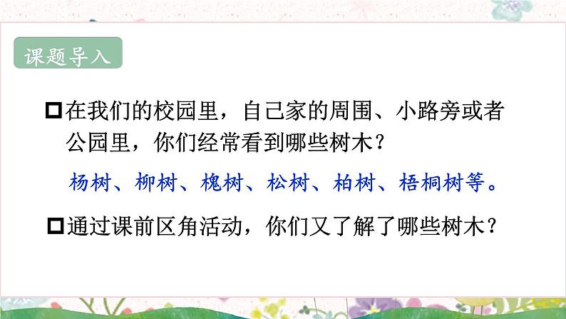 统编6年级语文上册 第二单元  2 树之歌 PPT课件+教案01