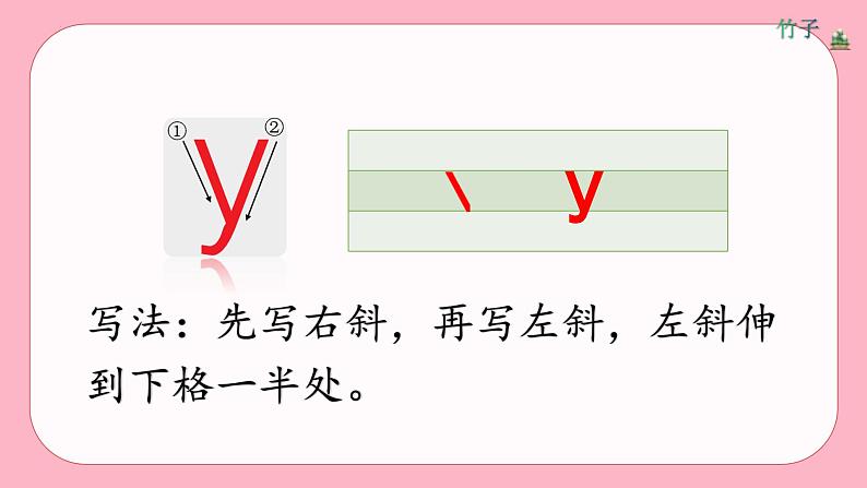 部编版语文一年级上册2i u ü yw(第二课时）（课件）第4页