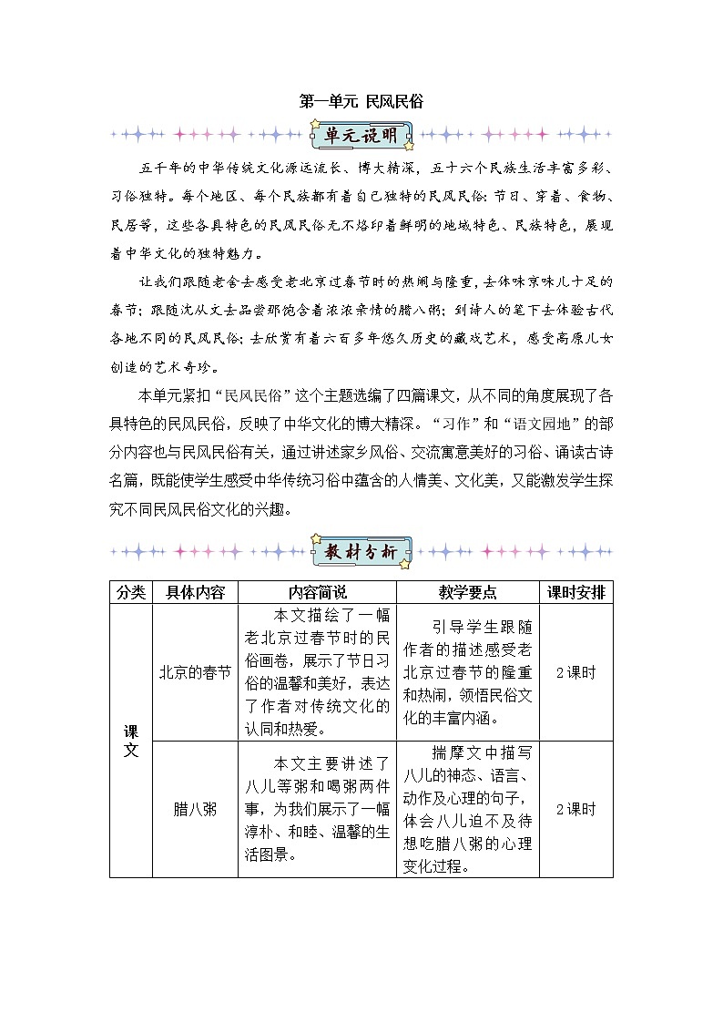 1《北京的春节》授课课件+生字课件+教案+课文朗读01
