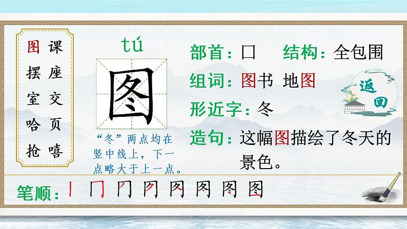 13《画杨桃》课件PPT+生字课件+教案+音视频素材（含课文朗读）03