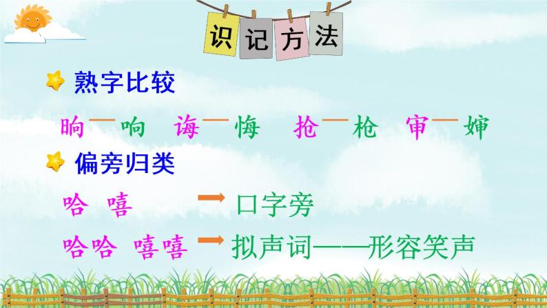 13《画杨桃》课件PPT+生字课件+教案+音视频素材（含课文朗读）06