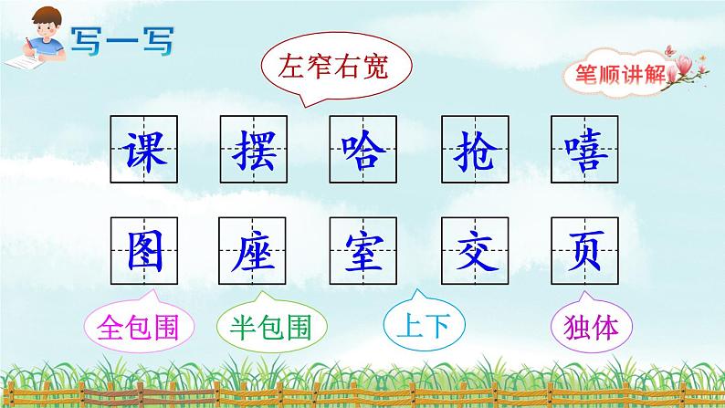 13《画杨桃》课件PPT+生字课件+教案+音视频素材（含课文朗读）08