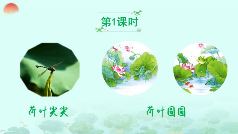 13《荷叶圆圆》课件PPT+生字课件+教案+音视频素材（含课文朗读）02