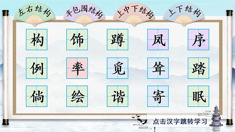 2 乡下人家（生字讲解）第2页