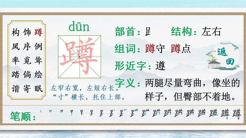 2 乡下人家（生字讲解）第5页