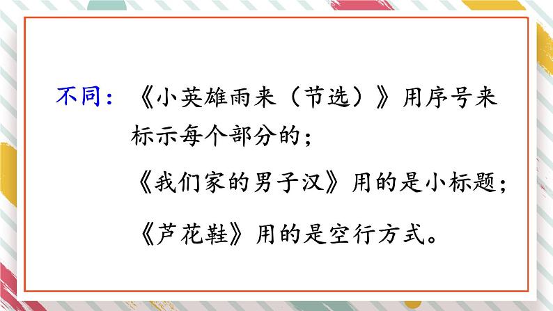 部编版4年级语文下册 第六单元 语文园地  PPT课件+教案06