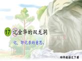 部编版4年级语文下册 第五单元 17 记金华的双龙洞 PPT课件+教案