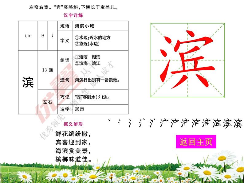 19 （生字教学课件）海滨小城02