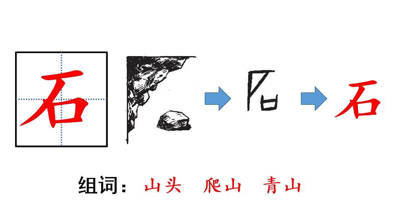 部编版小学语文一年级上册4.日月水火第1课时  课件第8页