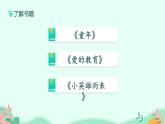 六年级上册语文人教部编版 快乐读书吧：笑与泪，经历与成长  课件