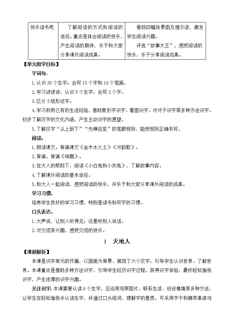 识字1《天地人》课件PPT+教案+音视频素材03