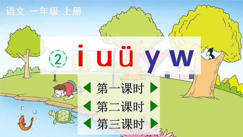 汉语拼音2《i u ü y w》课件PPT+教案+音视频素材02