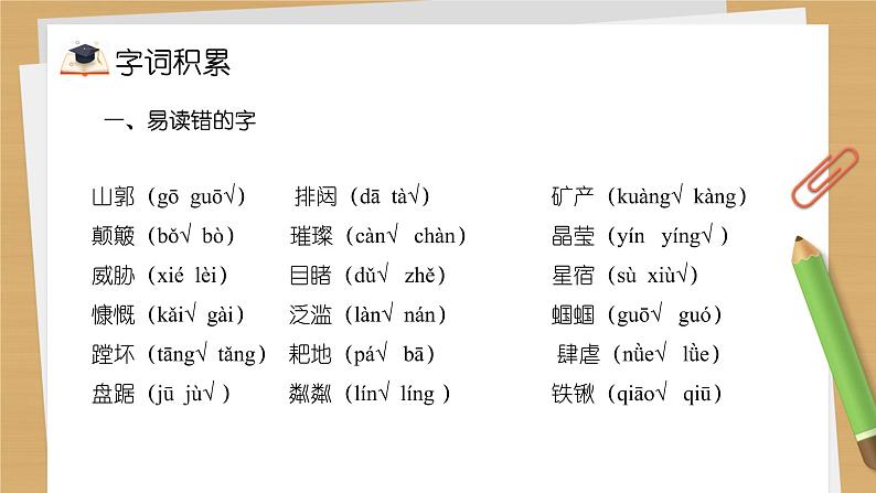 六年级上册语文人教部编版 第六单元复习  课件第2页