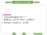 人教版六年級(jí)語(yǔ)文下古詩(shī)詞誦讀3春夜喜雨習(xí)題課件