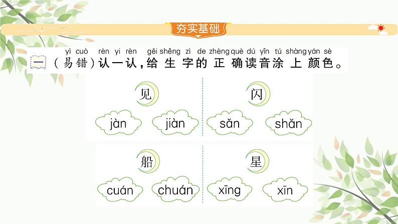 部编版小学语文一年级上册2 小小的船 课件 (3)第2页