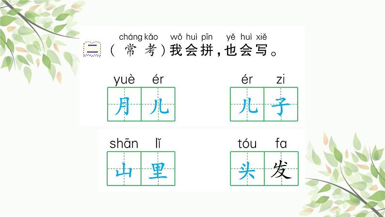 部编版小学语文一年级上册2 小小的船 课件 (3)第3页