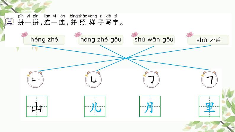 部编版小学语文一年级上册2 小小的船 课件 (3)第4页