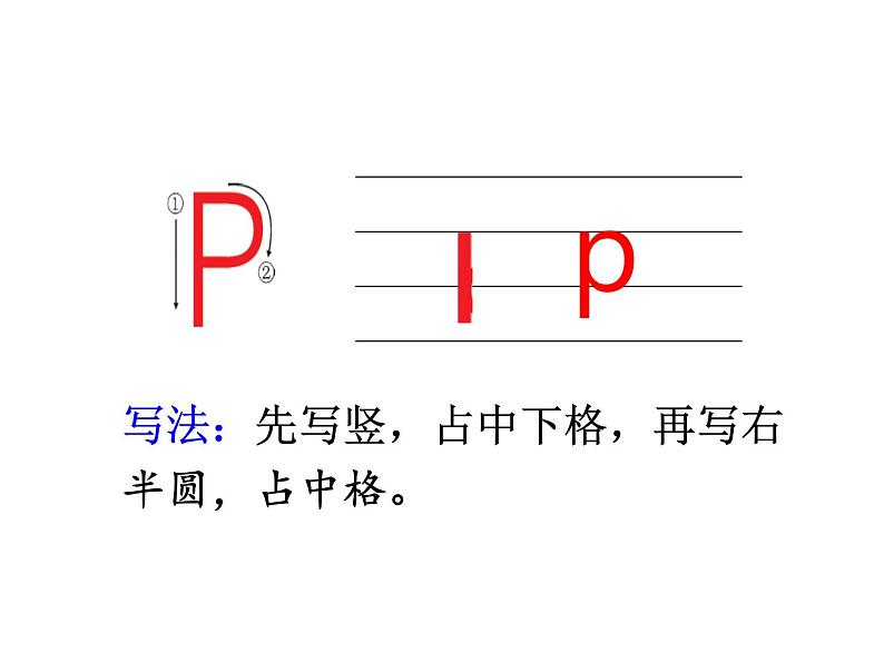 部编版小学语文一年级上册3.bpmf 课件06