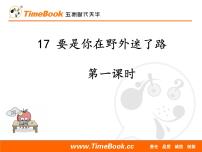 小学语文人教部编版二年级下册17 要是你在野外迷了路完美版ppt课件