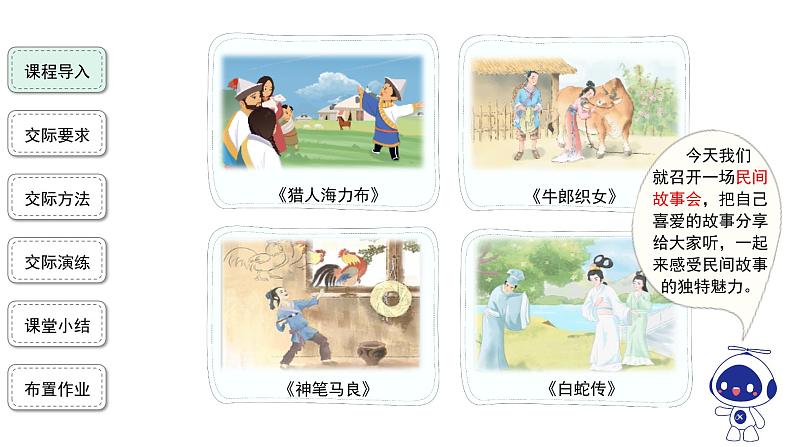 【教学课件】口语交际：讲民间故事精品课件第2页