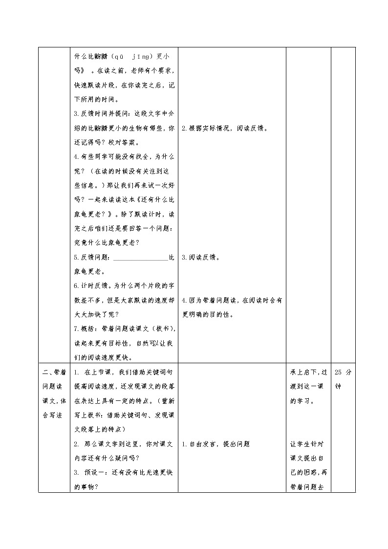 《什么比猎豹的速度更快》教学设计第二课时第2页