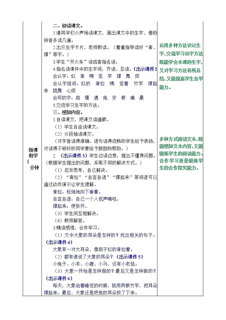 19《大象的耳朵》课件+教案+练习+素材02