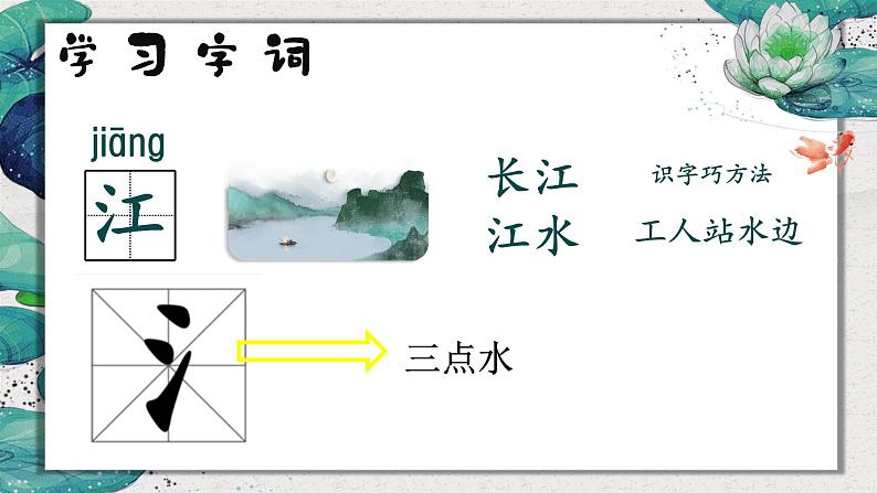 部编版一年级语文上册 3.江南PPT05