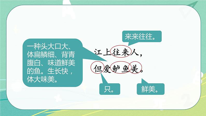 【部编版】语文六年级下册 第七单元 古诗词诵读5 江上渔者 课件05