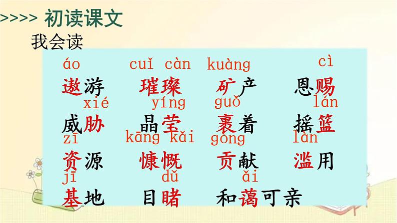 部编版语文六年级上册 19 只有一个地球 课件第7页