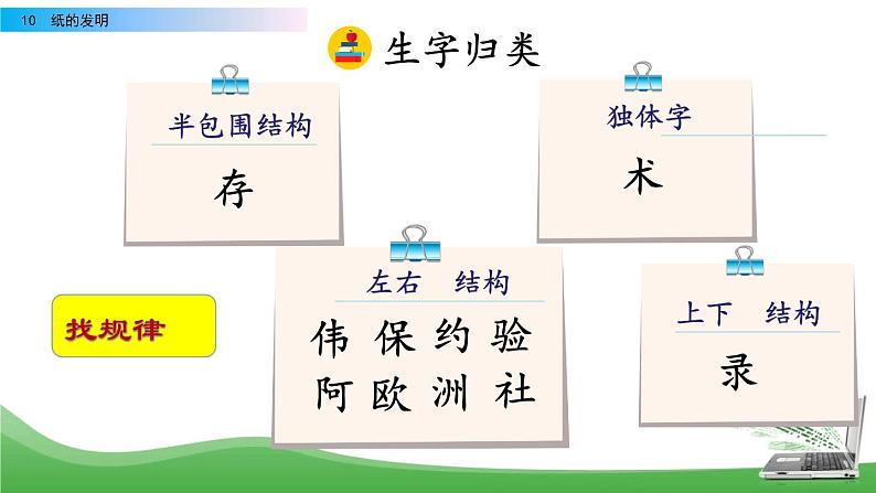 小学语文人教部编版（五四制）三年级下册 第三单元 10 纸的发明 配套课件105