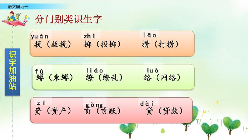 小学语文人教部编版（五四制）三年级下册 第一单元 语文园地 配套课件108