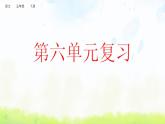 小学语文人教部编版（五四制）五年级下册 第六单元复习 课件