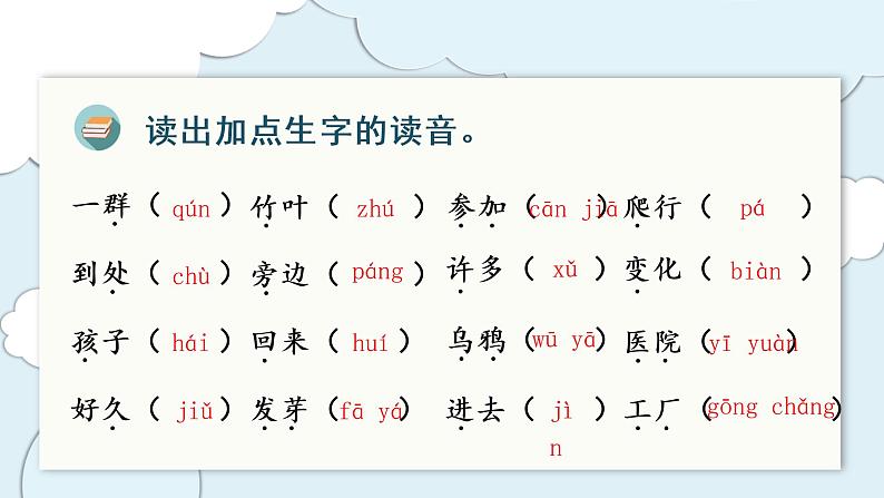 部编版语文一年级上册第八单元（复习课件）03