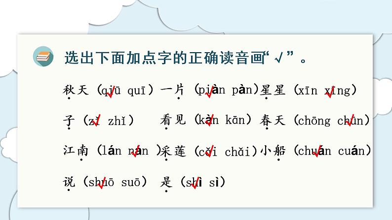 部编版语文一年级上册第四单元（复习课件）03